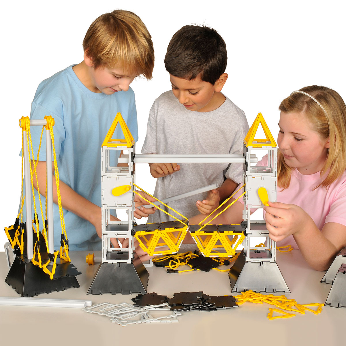 Polydron Brücken Klassensatz 322 Teile