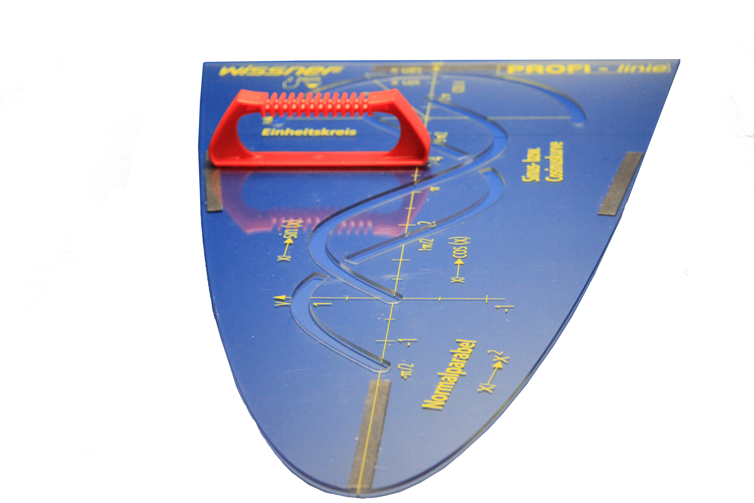 Parabelschablone 50 cm mit Vollmagnetstreifen Magneto PROFI-linie (162650.M00)