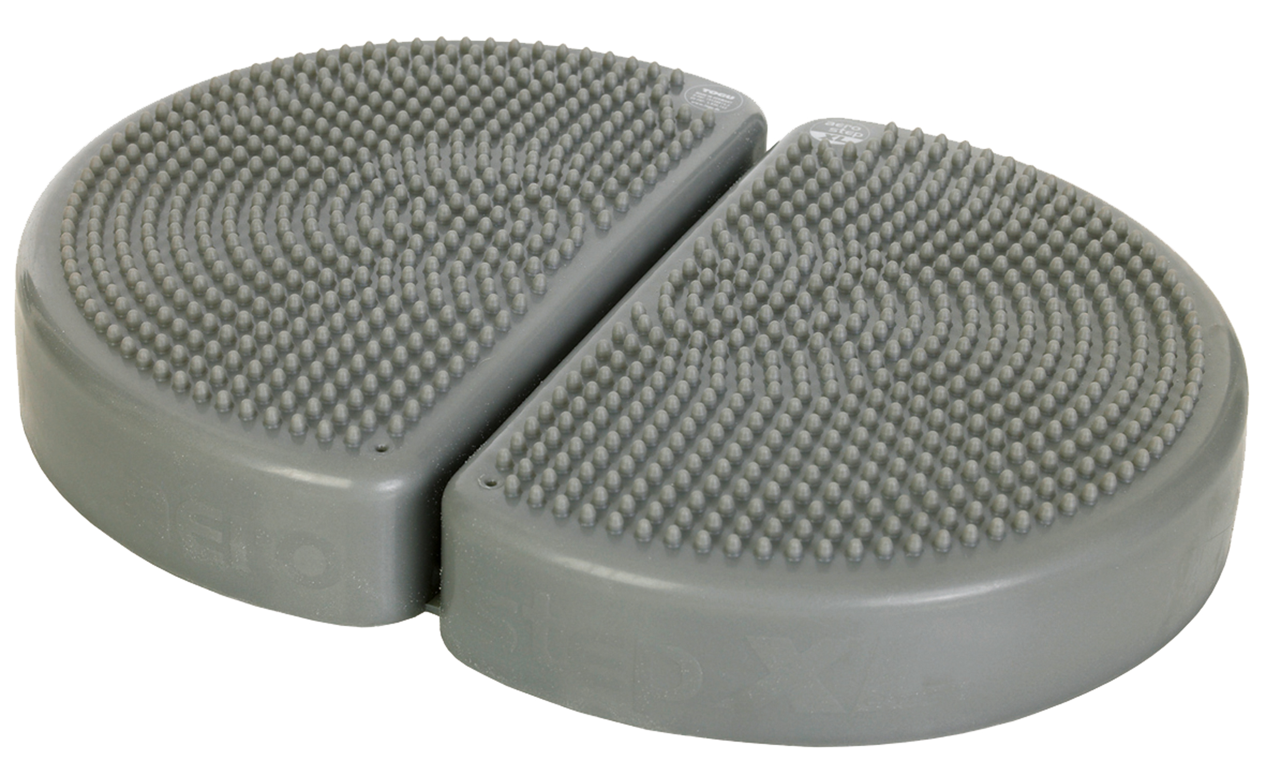 TOGU® Aero Step XL, silber, mit Übungsposter
