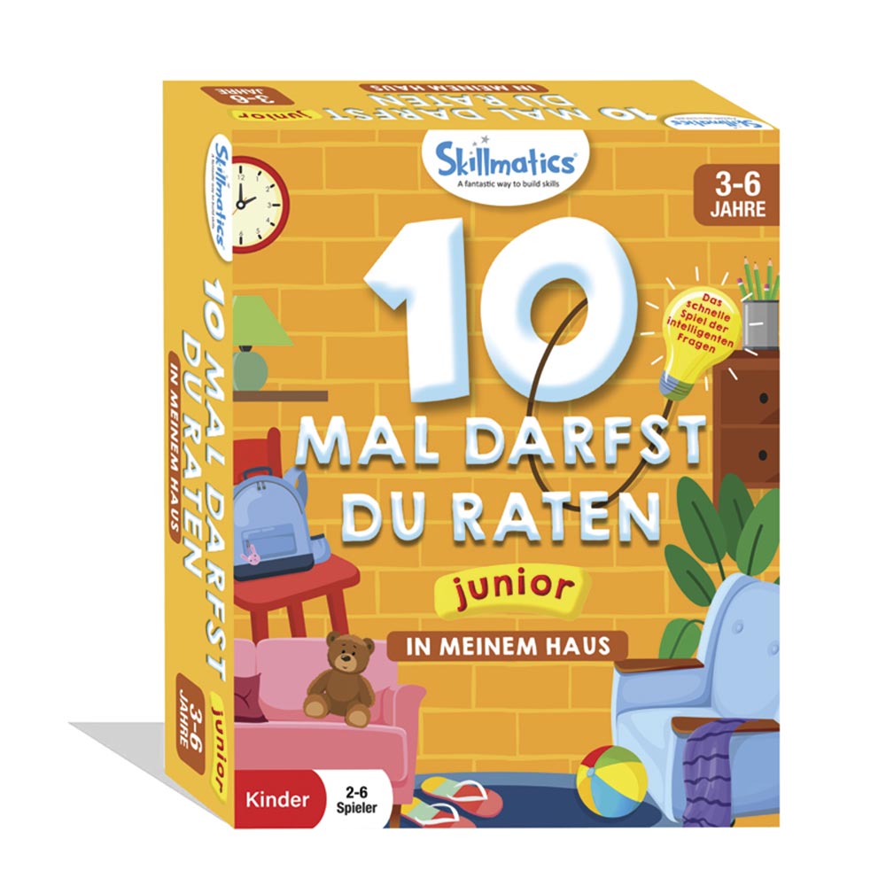 10 mal darfst du raten - Junior: In meinem Haus, Ratespiel, 3-6 Jahre