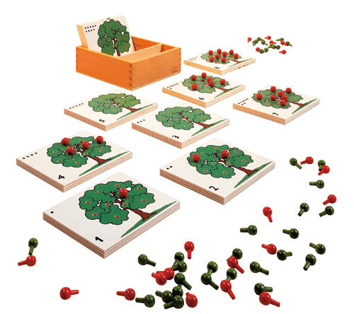 Apfelbaum Zählspiel, ab 3 Jahre