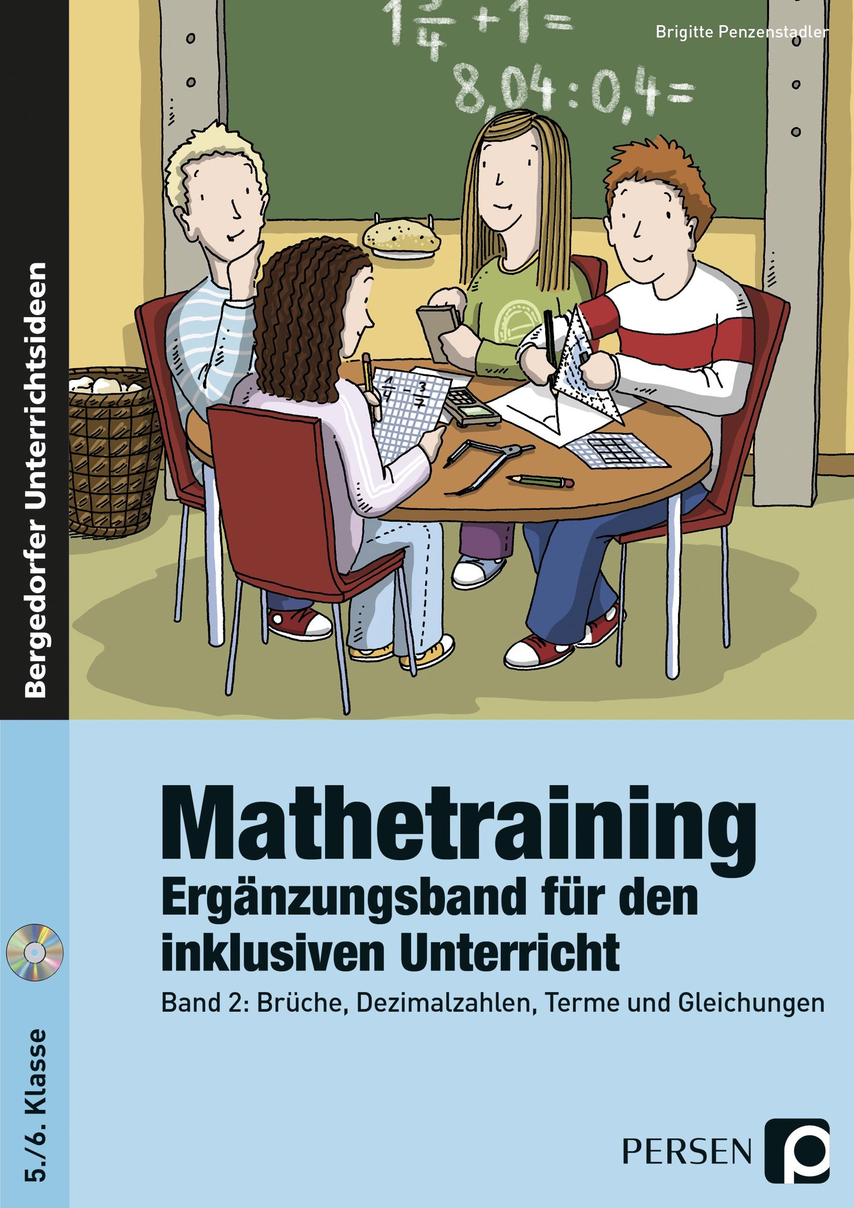Mathetraining Band 2 - Ergänzungsband inkl. CD, 5.-6. Klasse