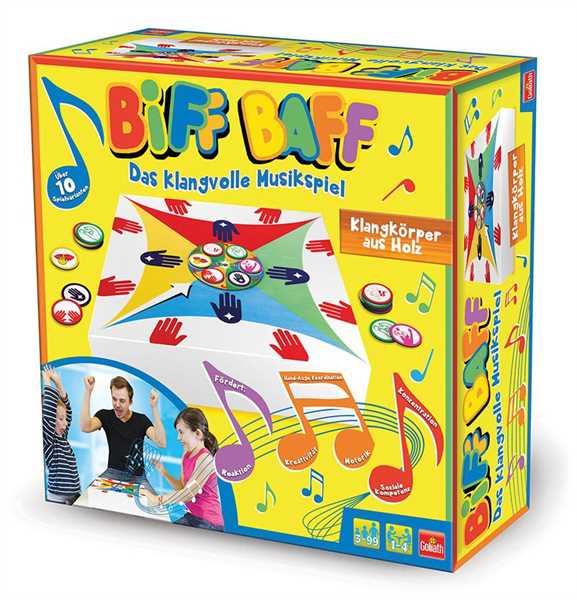 Biff Baff, das klangvolle Musikspiel, ab 3 Jahre