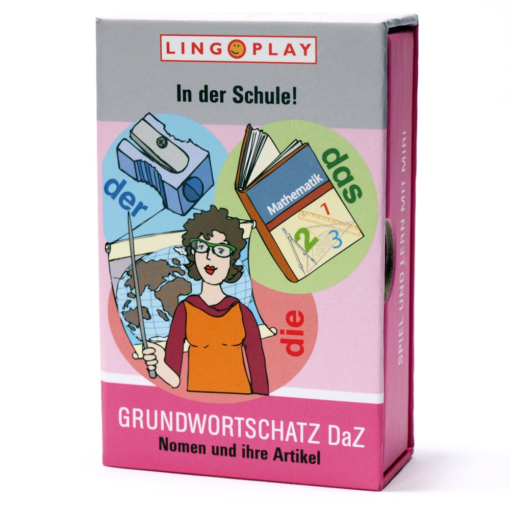 Grundwortschatz DaZ - In der Schule!, Merkspiel, 5-10 Jahre