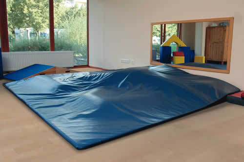 Abenteuermatte L blau, Breite 450 cm