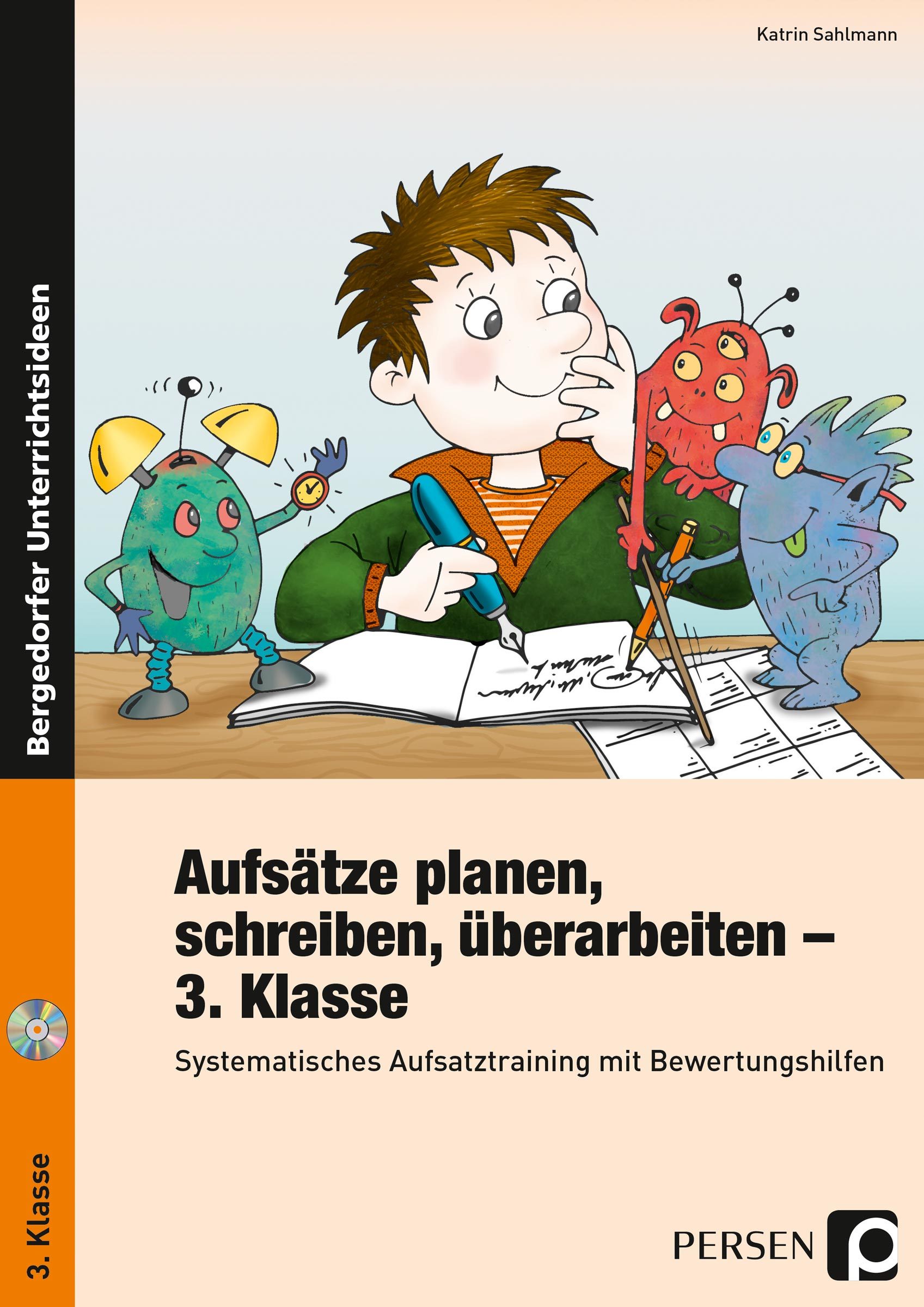 Aufsätze planen, schreiben, überarbeiten, Buch inkl. CD, 3. Klasse