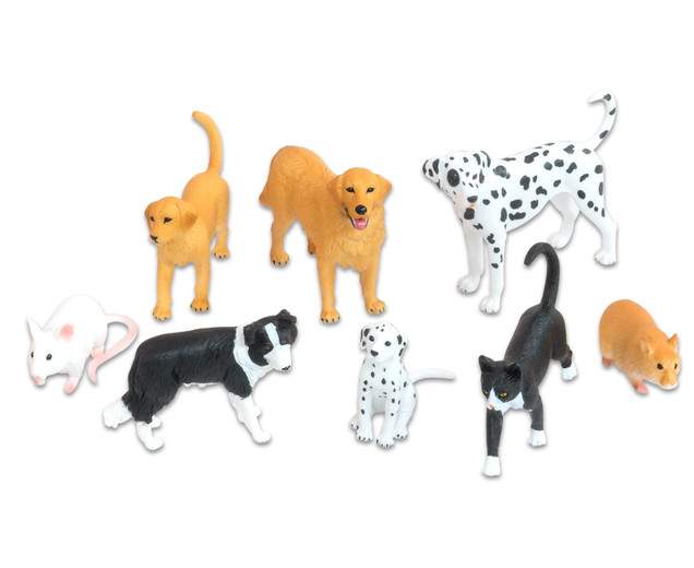 Tiere - Haustiere, 8-tlg. Set, ab 2 Jahren