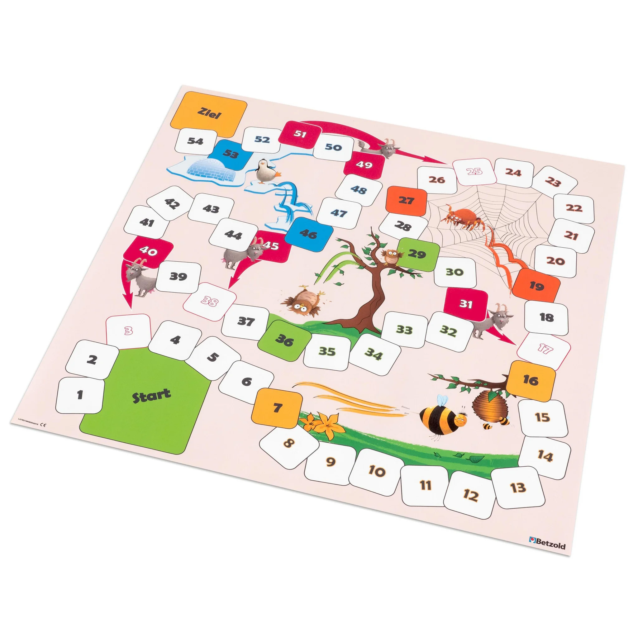 XXL-Outdoor-Leiterspiel Tier Rallye
