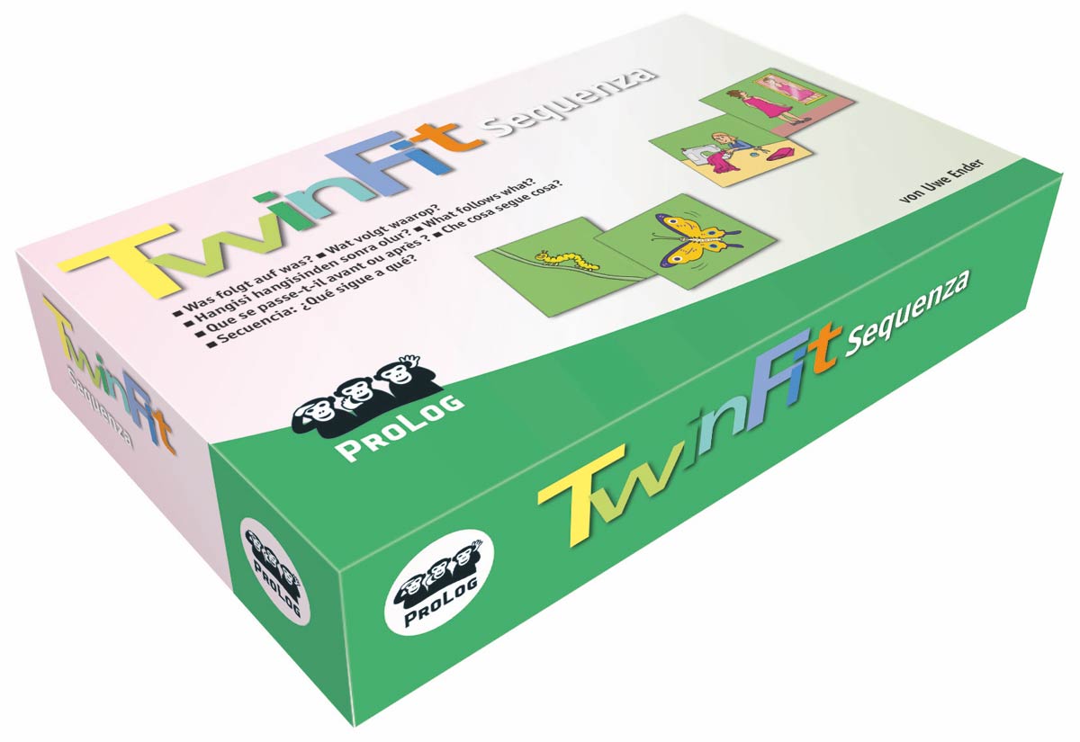 TwinFit Sequenza - Was folgt auf was?, Memospiel, ab 5 Jahre