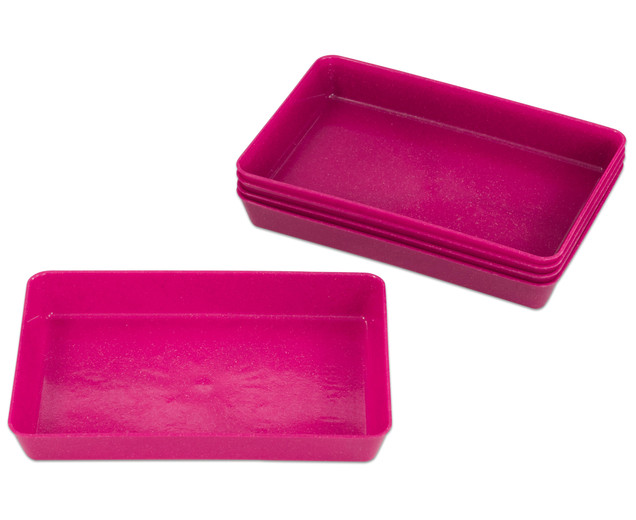 5 treeNside-Materialschalen klein, pink