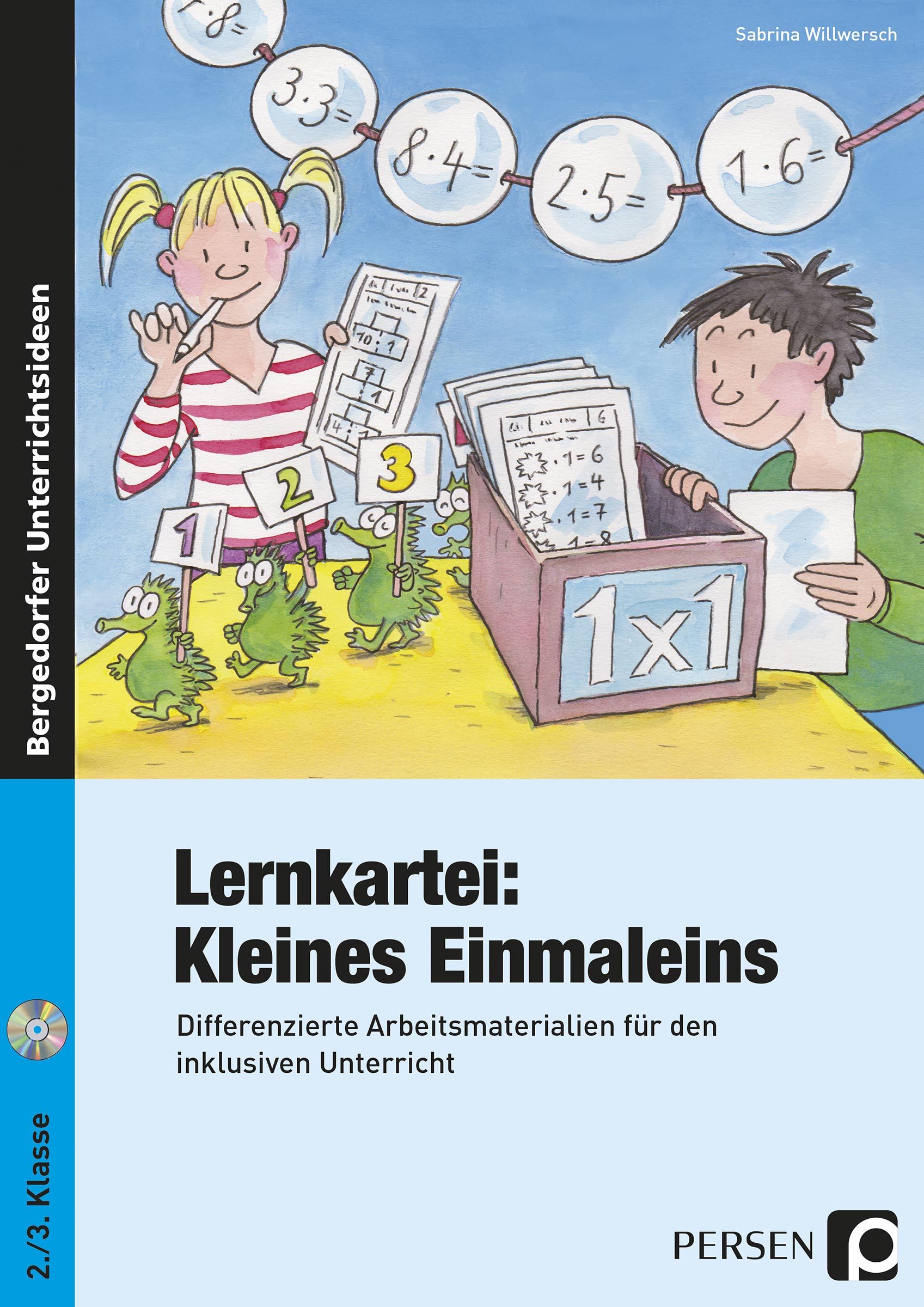 Lernkartei: Kleines Einmaleins, Broschüre, 2.-3. Klasse