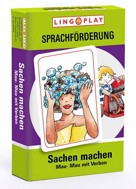 LingoCards Sachen machen, Wortschatz-Spiel, ab 5 Jahre