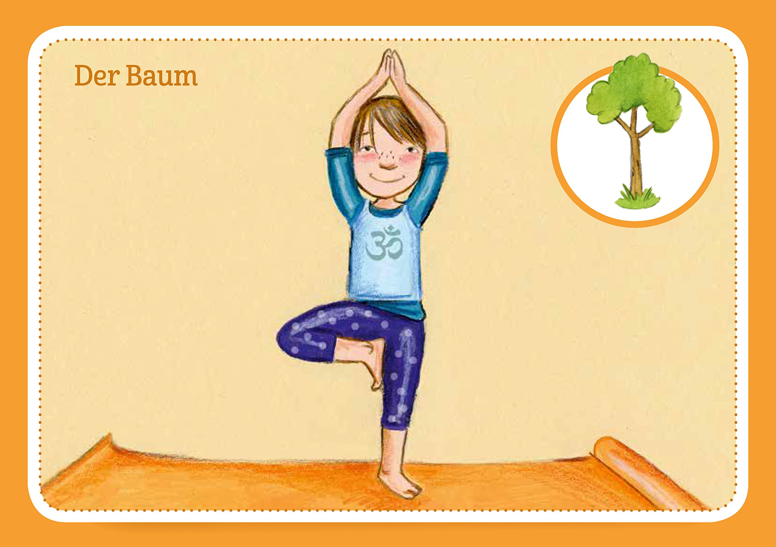 30 Kinderyoga-Bildkarten, 4-10 Jahre