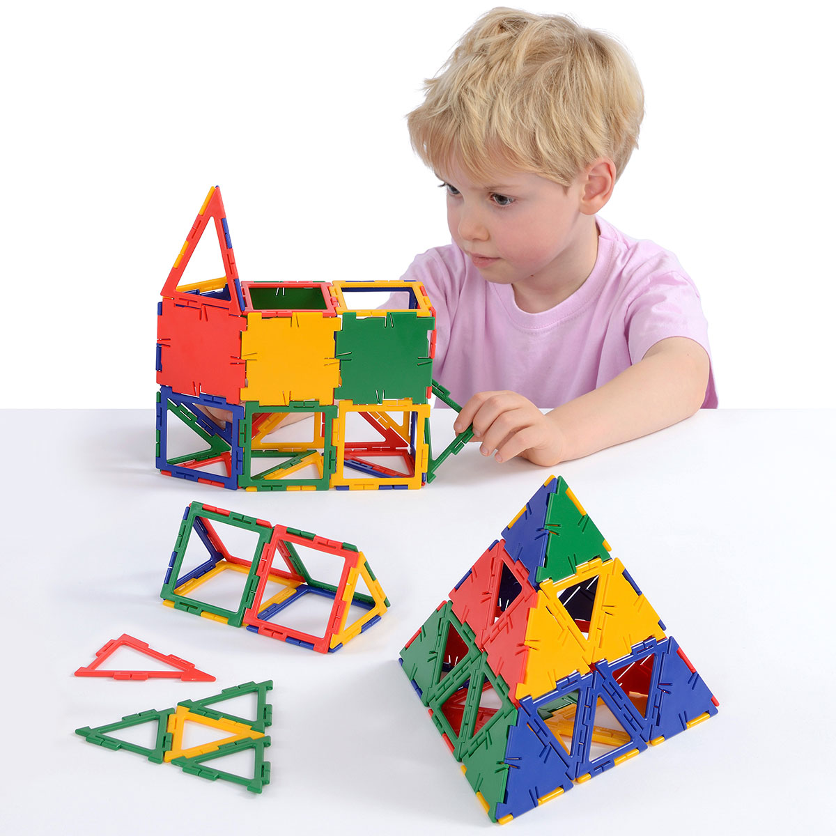 Polydron Midi Box, 50 Teile, 1 Kübel, 1 Poster