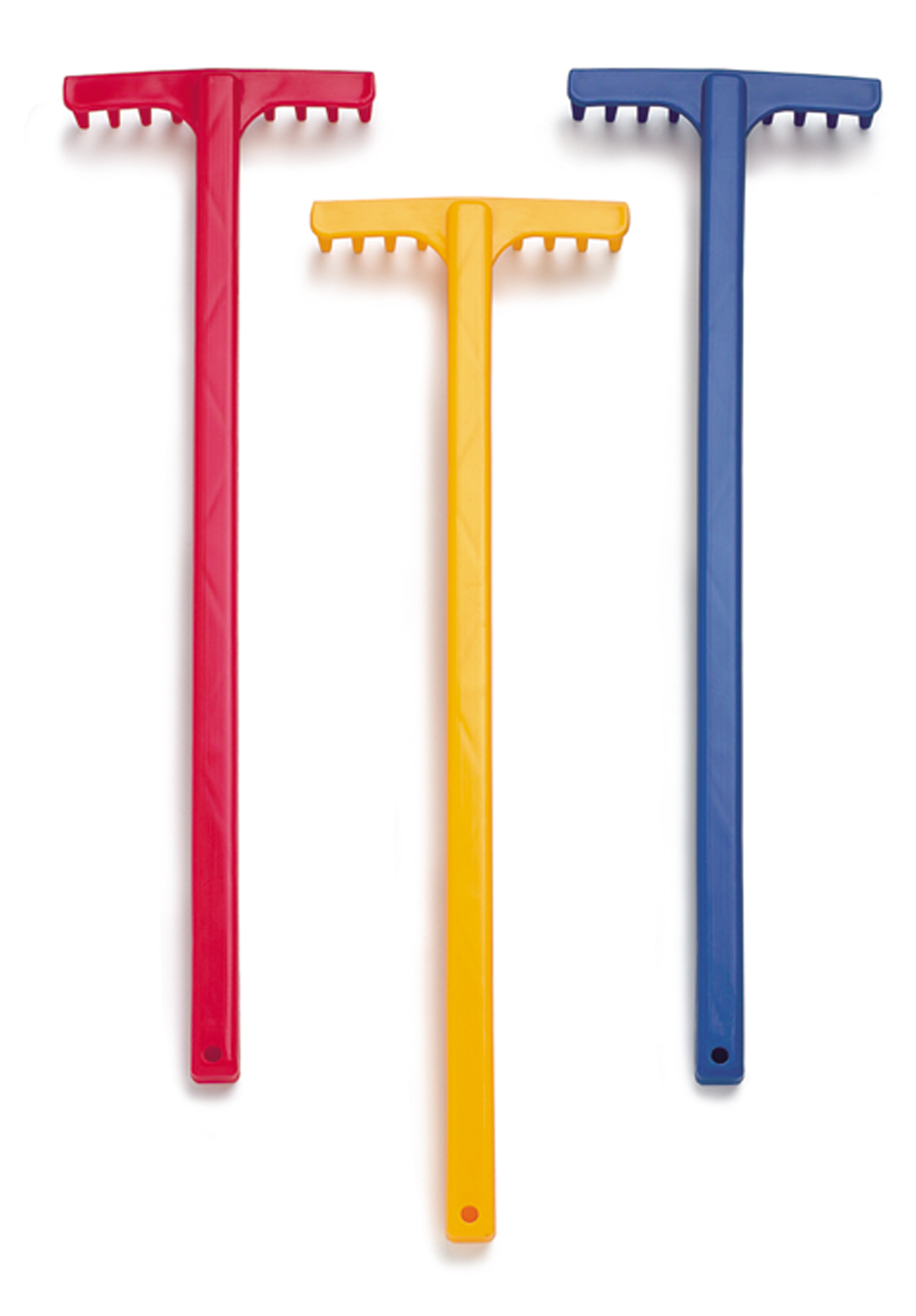 dantoy® Sandspielzeug, Rechen 42cm (3 Stück), farblich sortiert