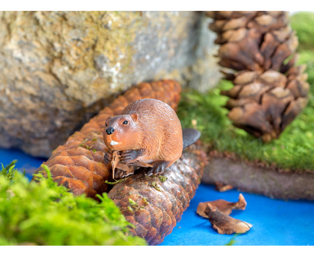 Tierfiguren - Nordamerikanische Tiere, 12 Teile, 2-7 Jahre