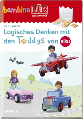 bambinoLÜK Logisches mit Denken Toddys Siku, ab 2 Jahre