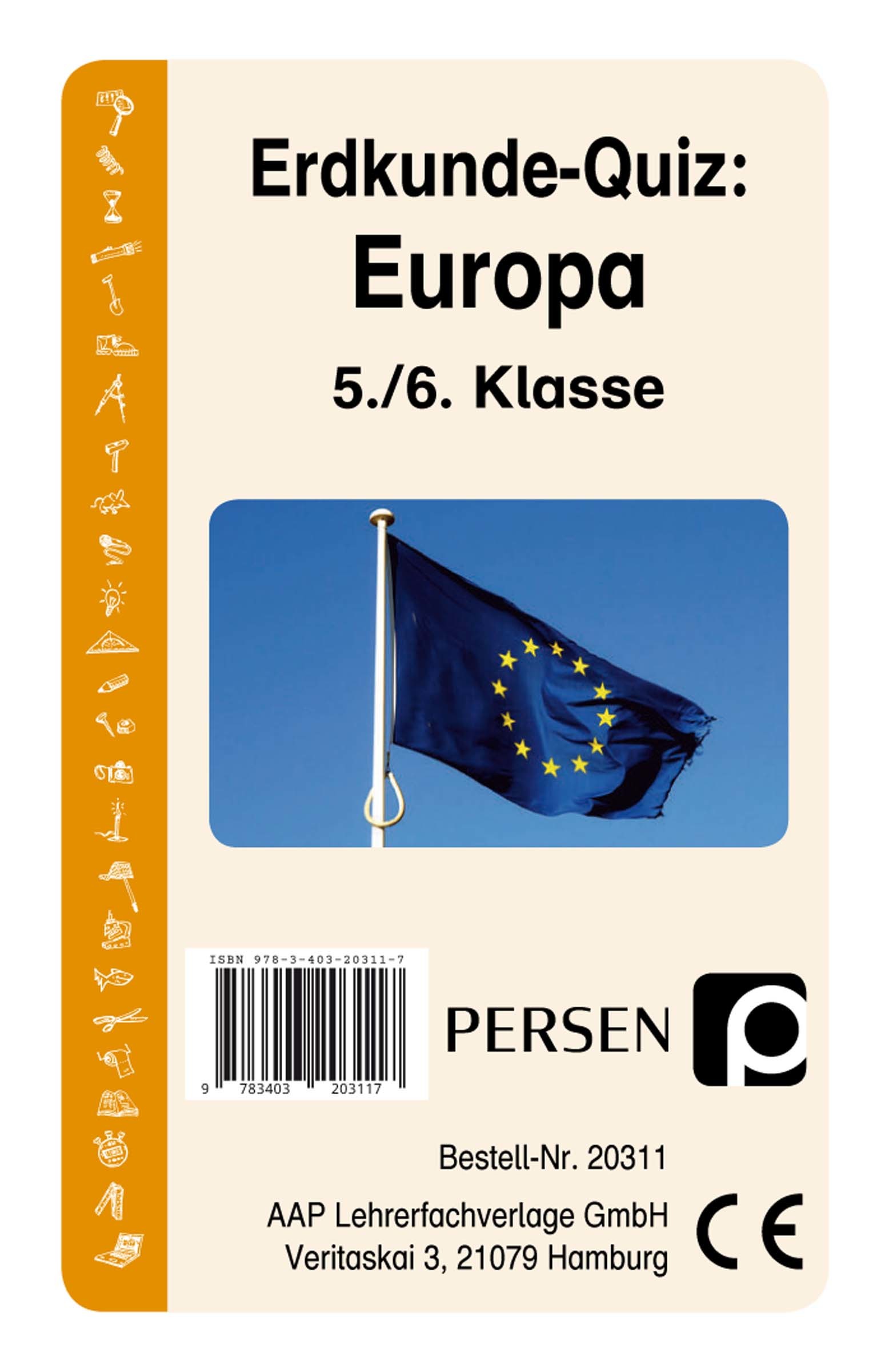 Erdkunde-Quiz: Europa, 5. und 6. Klasse