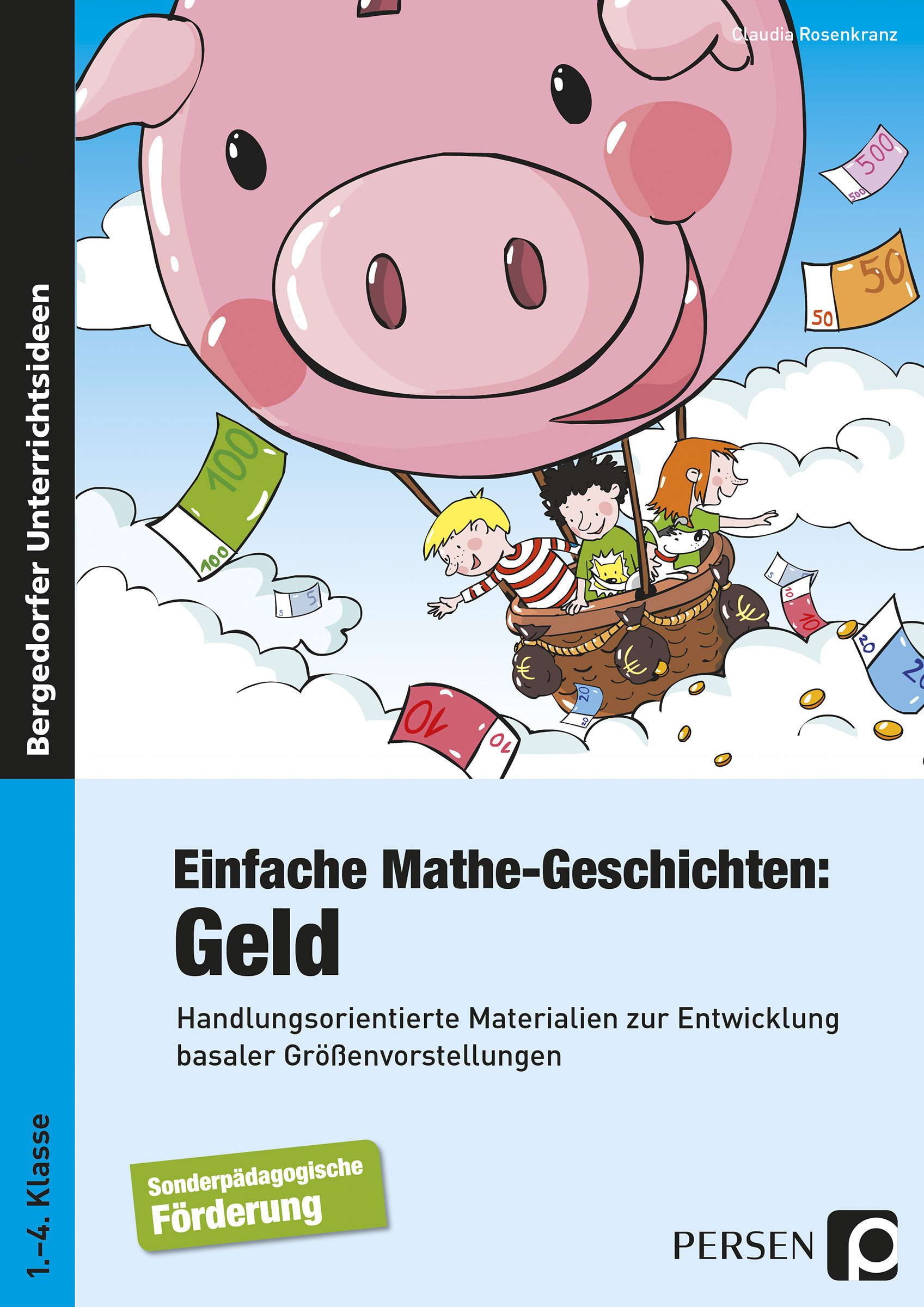 Einfache Mathe-Geschichten: Geld, Buch, 1.-4. Klasse