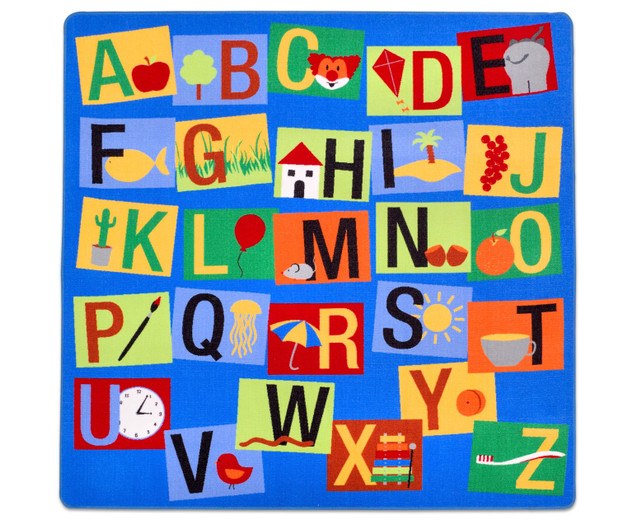 Spielteppich Buchstaben-Quadrat, 3-6 Jahre