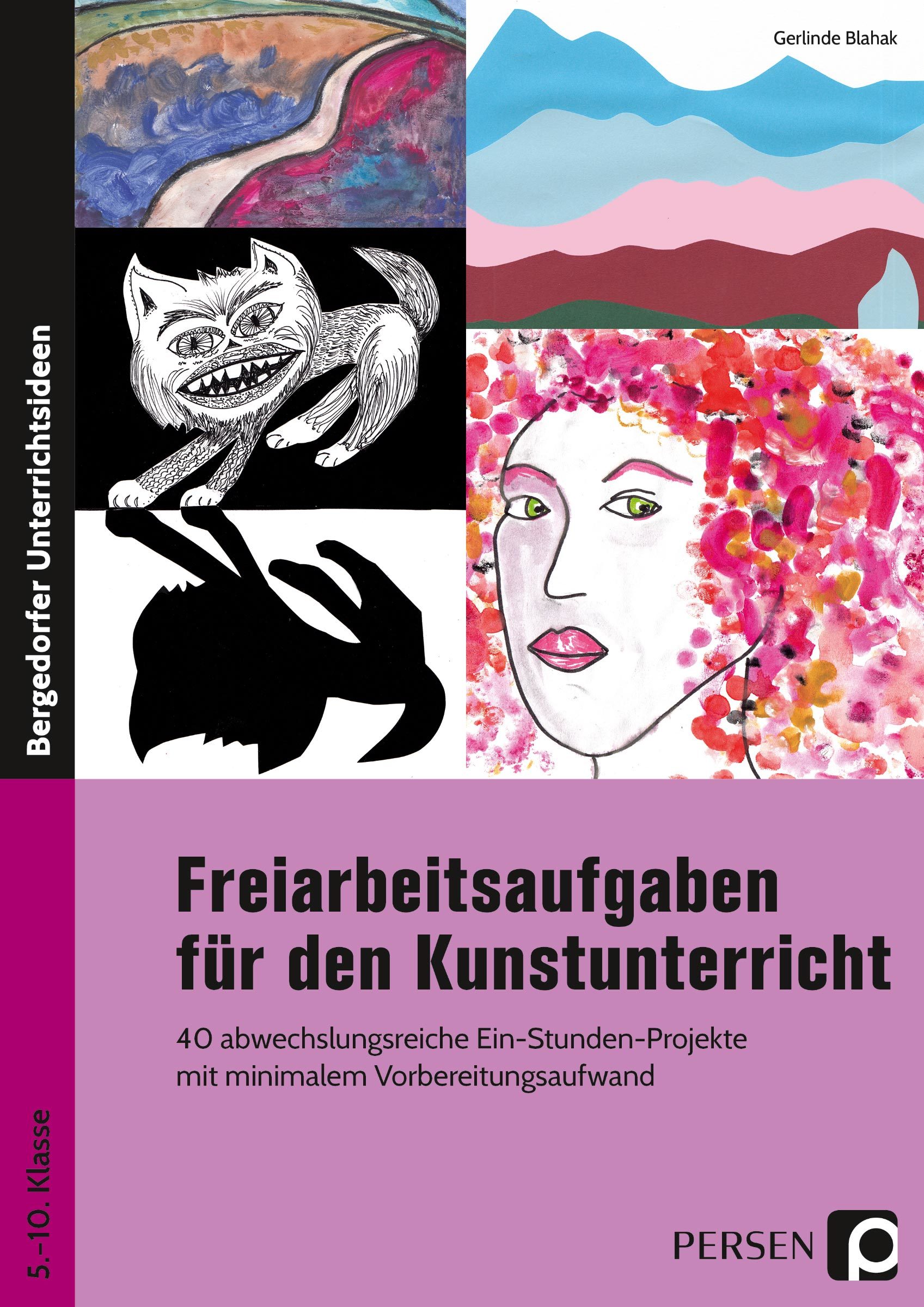 Freiarbeitsaufgaben für den Kunstunterricht, Buch, 5. bis 10. Klasse