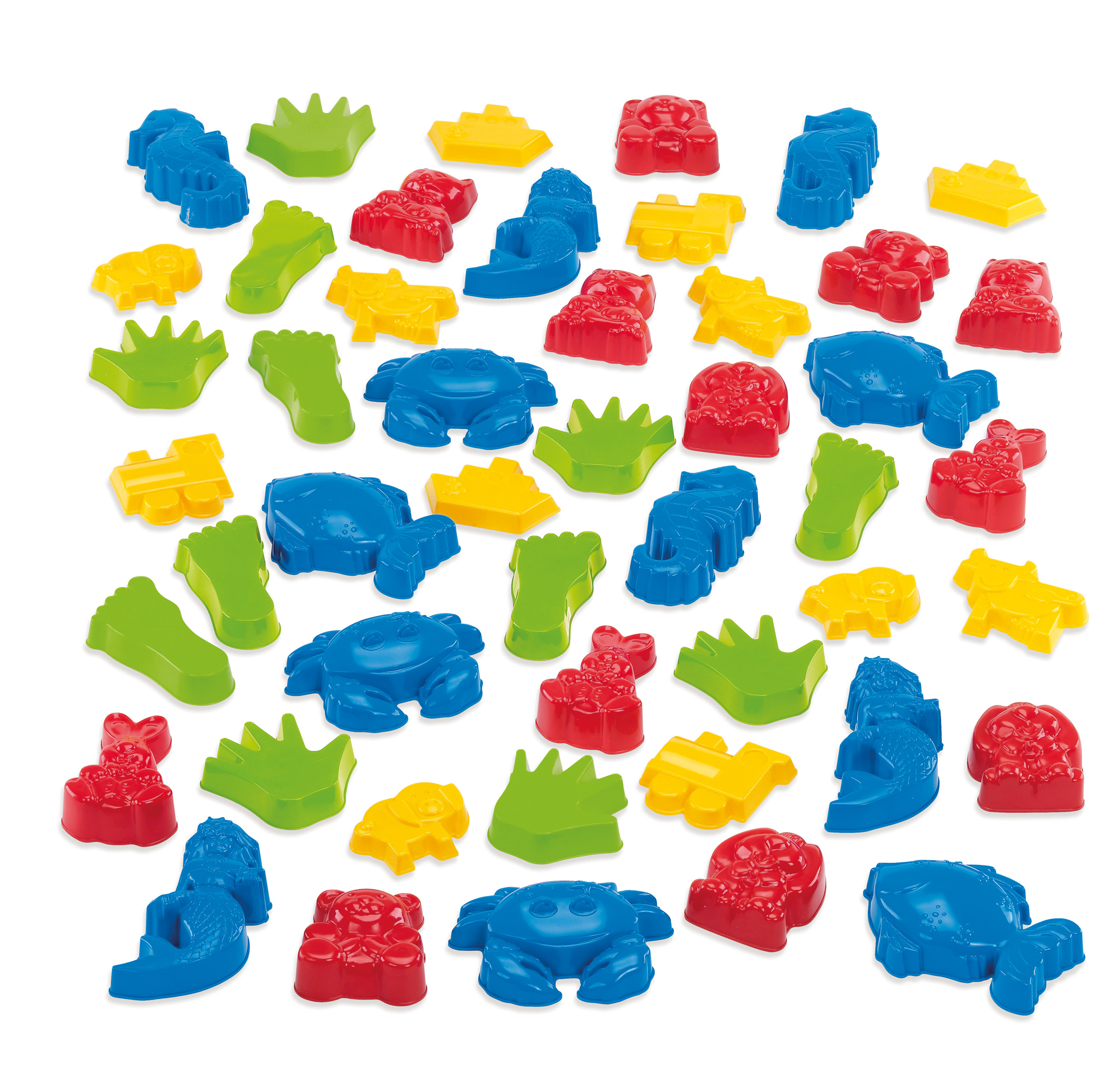 dantoy® Sandspielzeug, Riesen-Sandform Set, 48 Formen