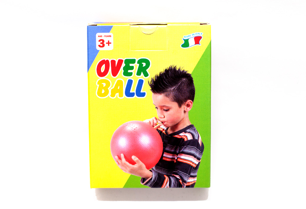 Gymnic Overball 23 cm, rot, bis 80 kg