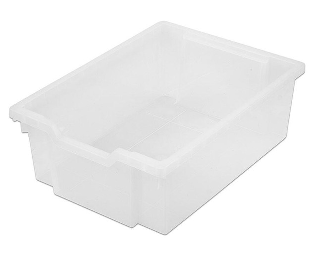 Gratnells Materialbox Größe M, transparent HxBxT: 15x31,2x42,7 cm