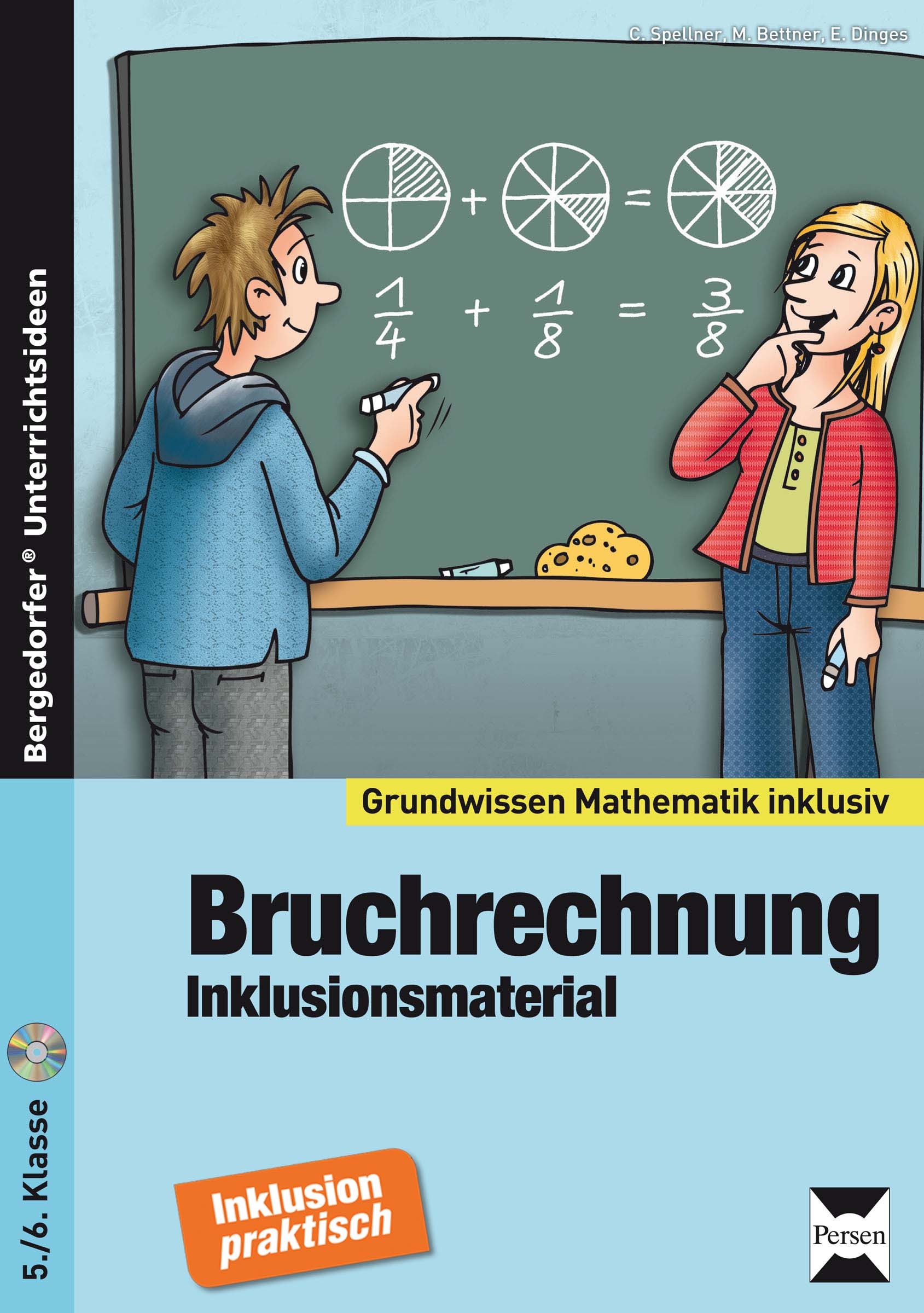 Bruchrechnung - Inklusionsmaterial, Buch inkl. CD, 5.-6. Klasse