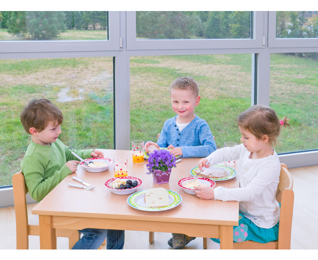 Kindergartengeschirr-Set, 60-teilig