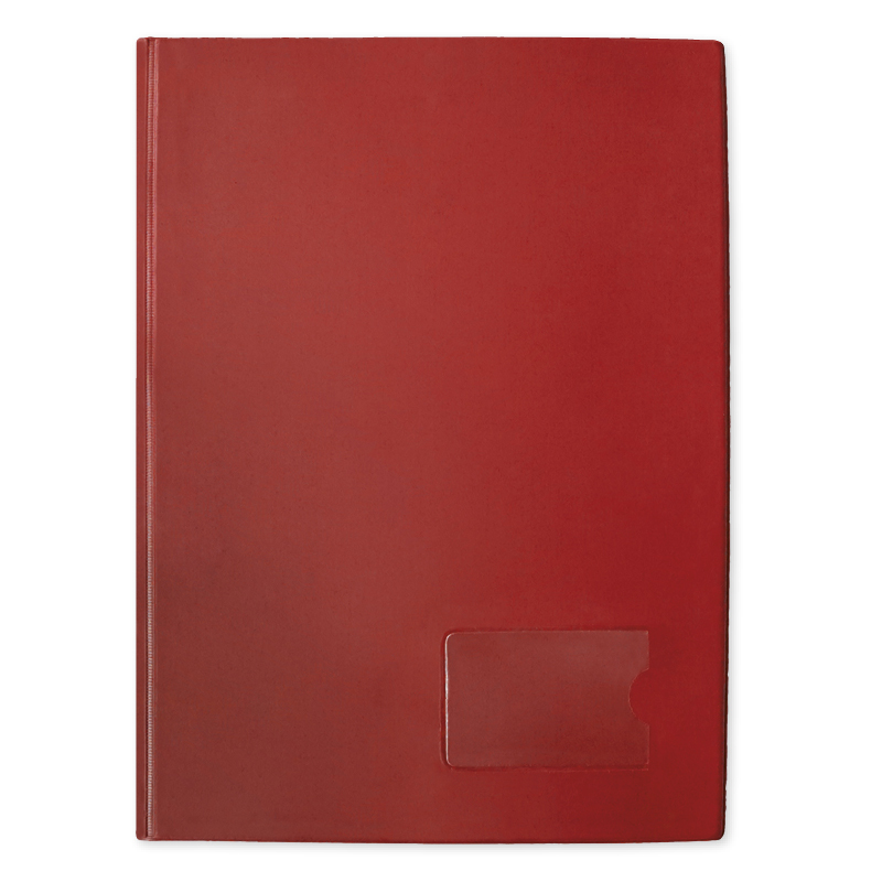 TimeTEX Klassenbuch A4-Plus, mit PU-Einband rot (10 Stück)