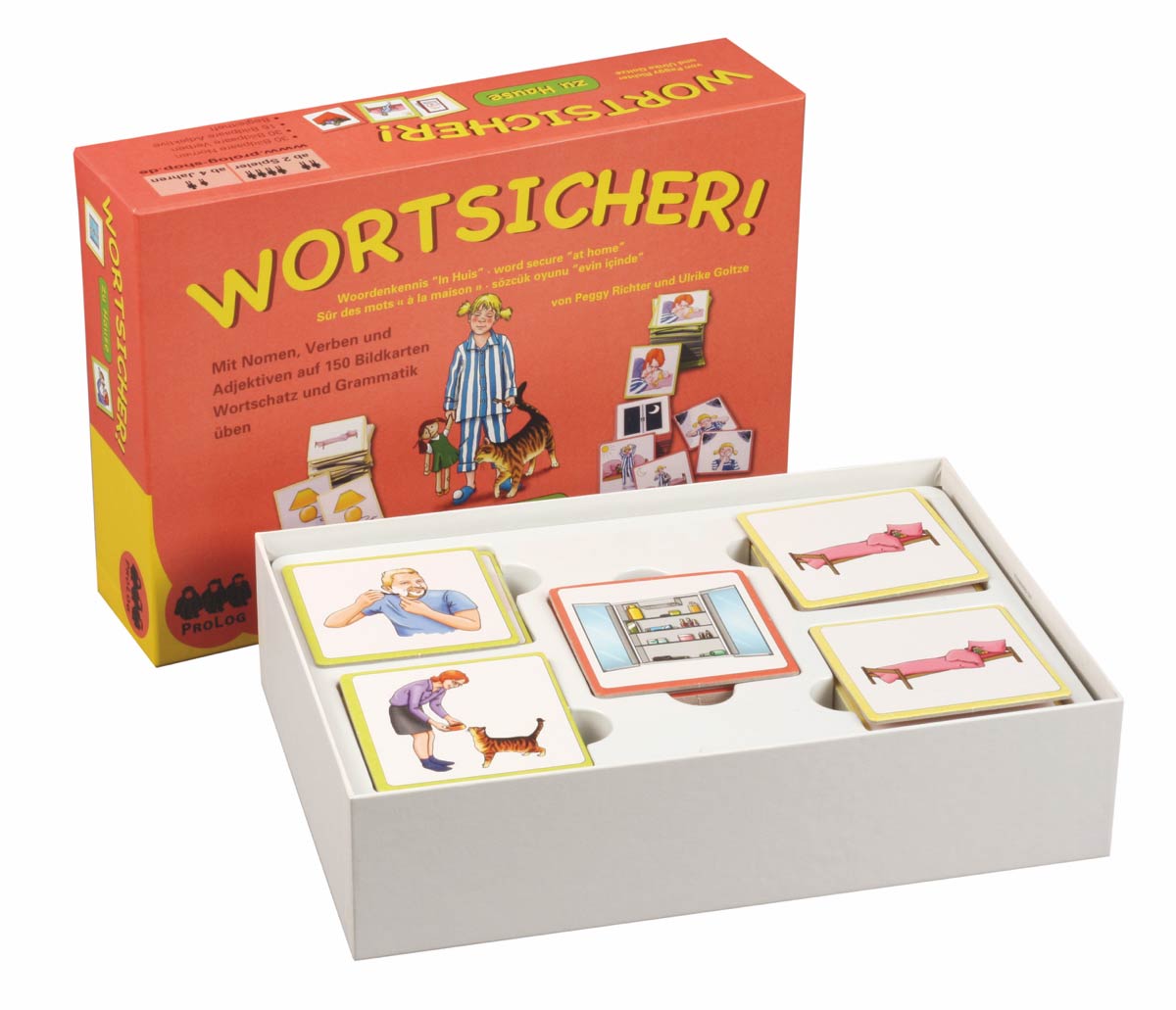 Wortsicher! Zu Hause, Bildkarten-Box, ab 4 Jahre