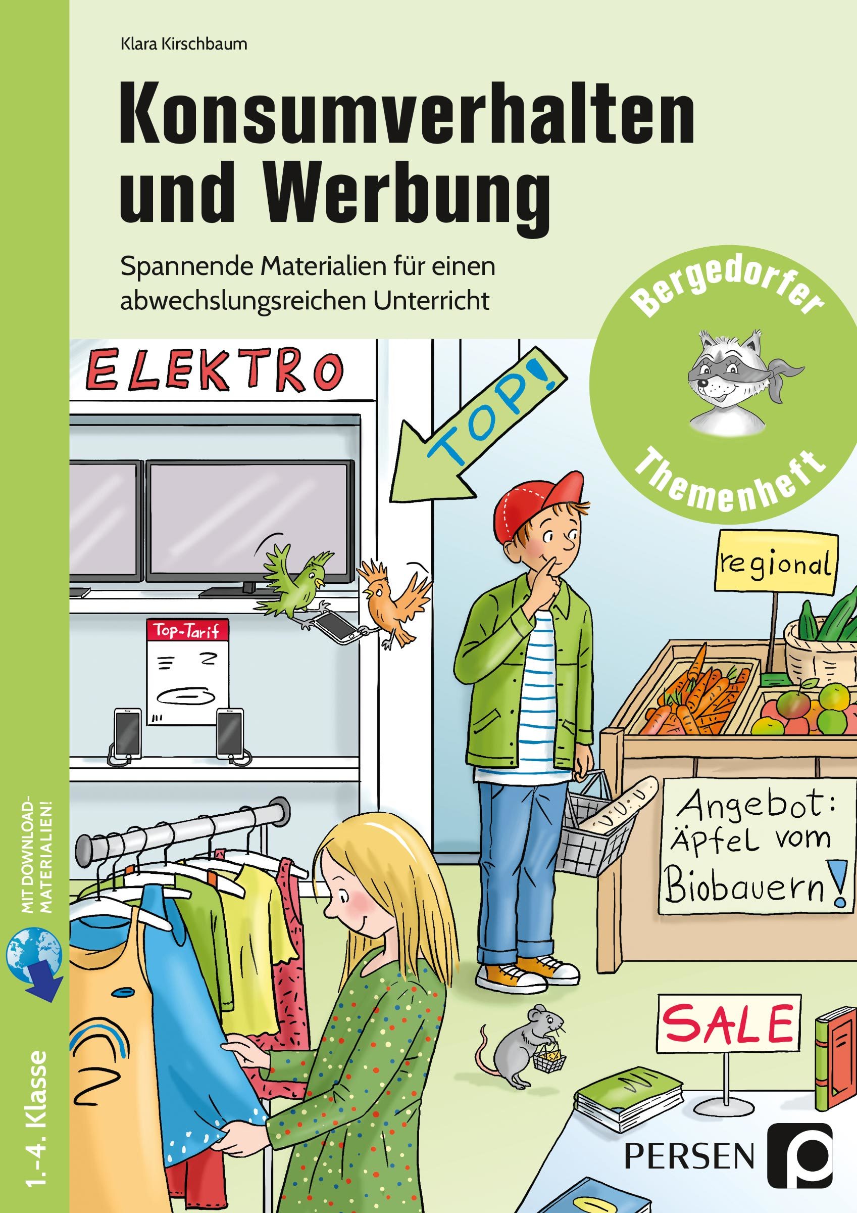Konsumverhalten und Werbung, Buch, 1. bis 4. Klasse