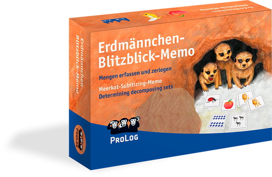 Erdmännchen-Blitzblick-Memo, 6-8 Jahre