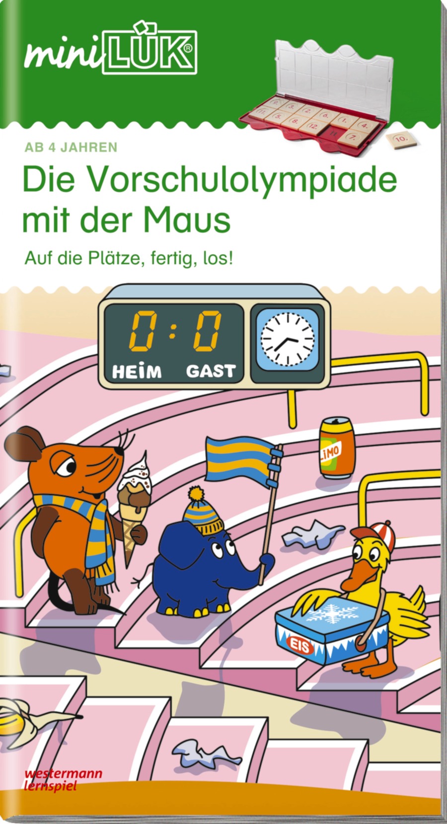 miniLÜK Vorschulolympiade mit der Maus 2, Heft, 4-6 Jahre