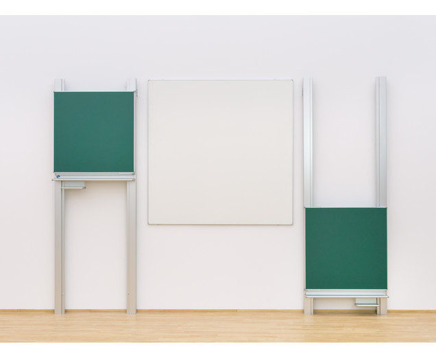 Pylonen-Doppelklapptafel grün 100x120 cm