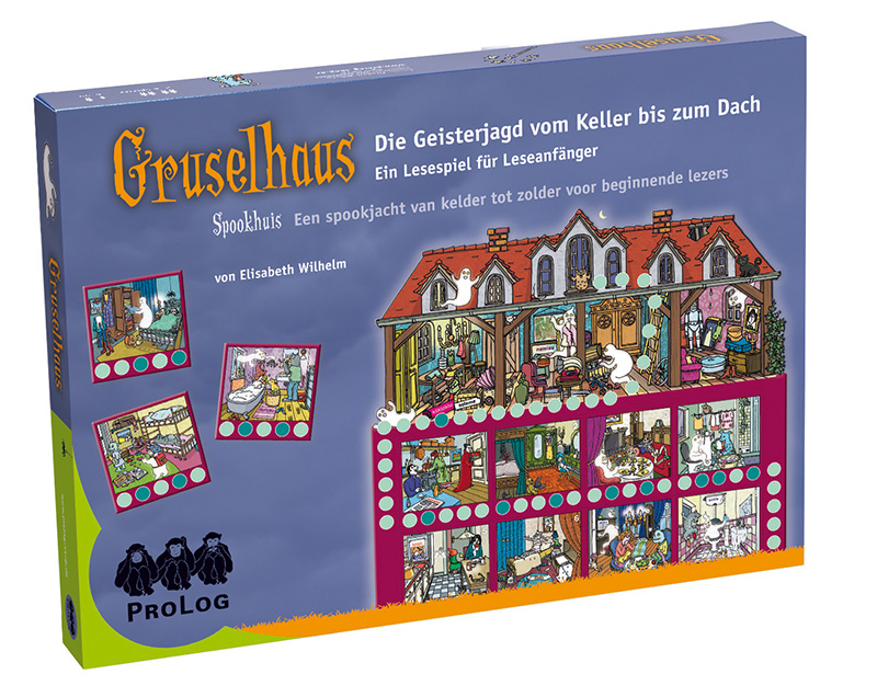 Gruselhaus, Lesespiel, ab 6 Jahre