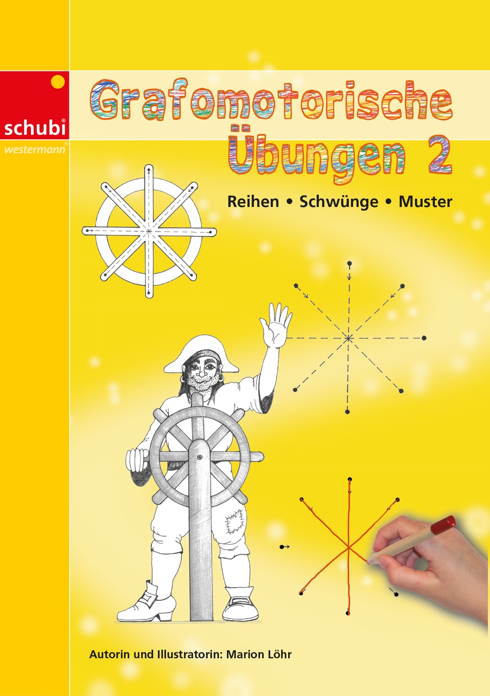 Grafomotorische Übungen 2 - Reihen - Schwünge - Muster, 4-7 Jahre