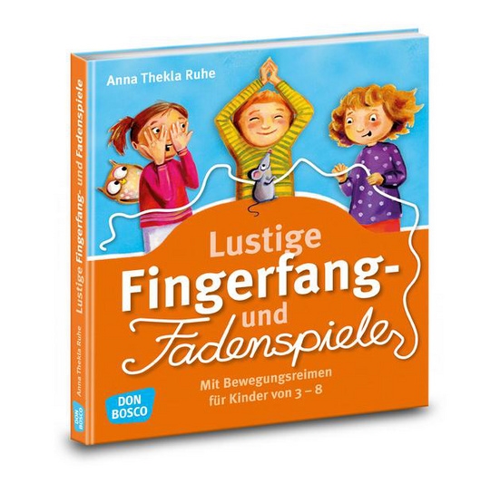 Lustige Fingerfang- und Fadenspiele, Buch, 3-8 Jahre