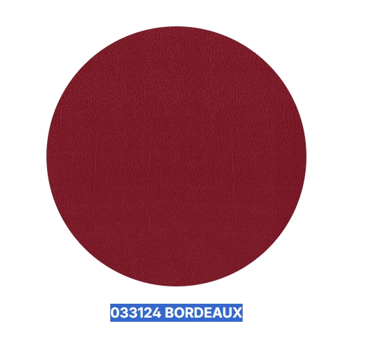 Akustiko Berlin B1 CME (schwer entflammbar), Schallschutzsofa Anthrazit, Farbe Sitzfläche Bordeaux 033124