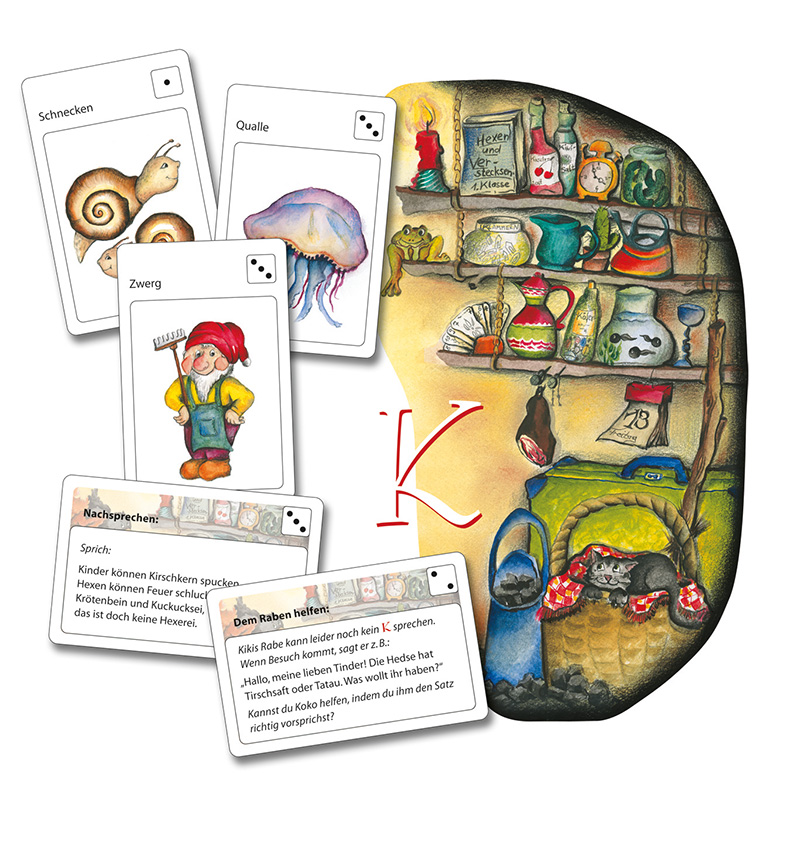 Lauter Hexerei Kartensatz K