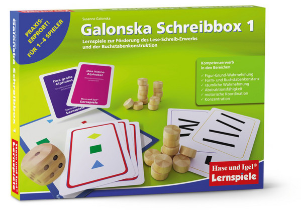 Galonska Schreibbox 1, Lernspiele, ab 5 Jahre