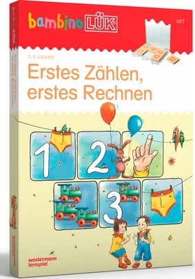 bambinoLÜK-Set Erstes Zählen, erstes Rechnen, Heft inkl. Lösungsgerät, 3-6 Jahre
