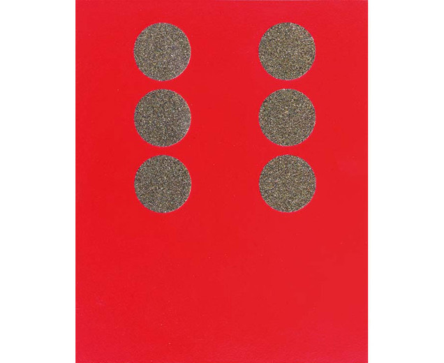 Sandpapier Mengenpunkte, 10 Tastplatten, 4-7 Jahre