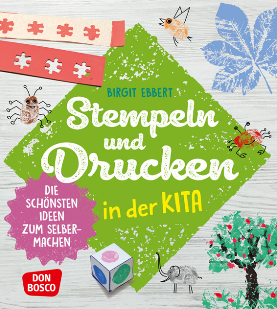 Stempeln und Drucken in der Kita, Buch, 4-8 Jahre