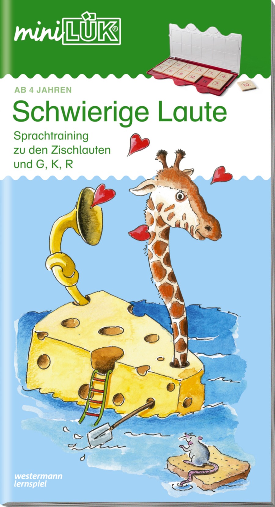 miniLÜK Schwierige Laute, Heft, 4-6 Jahre
