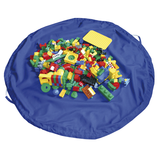 Aufräumsack/Spieldecke blau