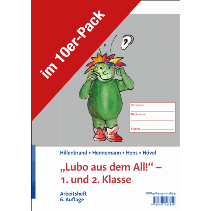 Lubo aus dem All!, 1. und 2. Klasse. Arbeitsheft, 10 Stück