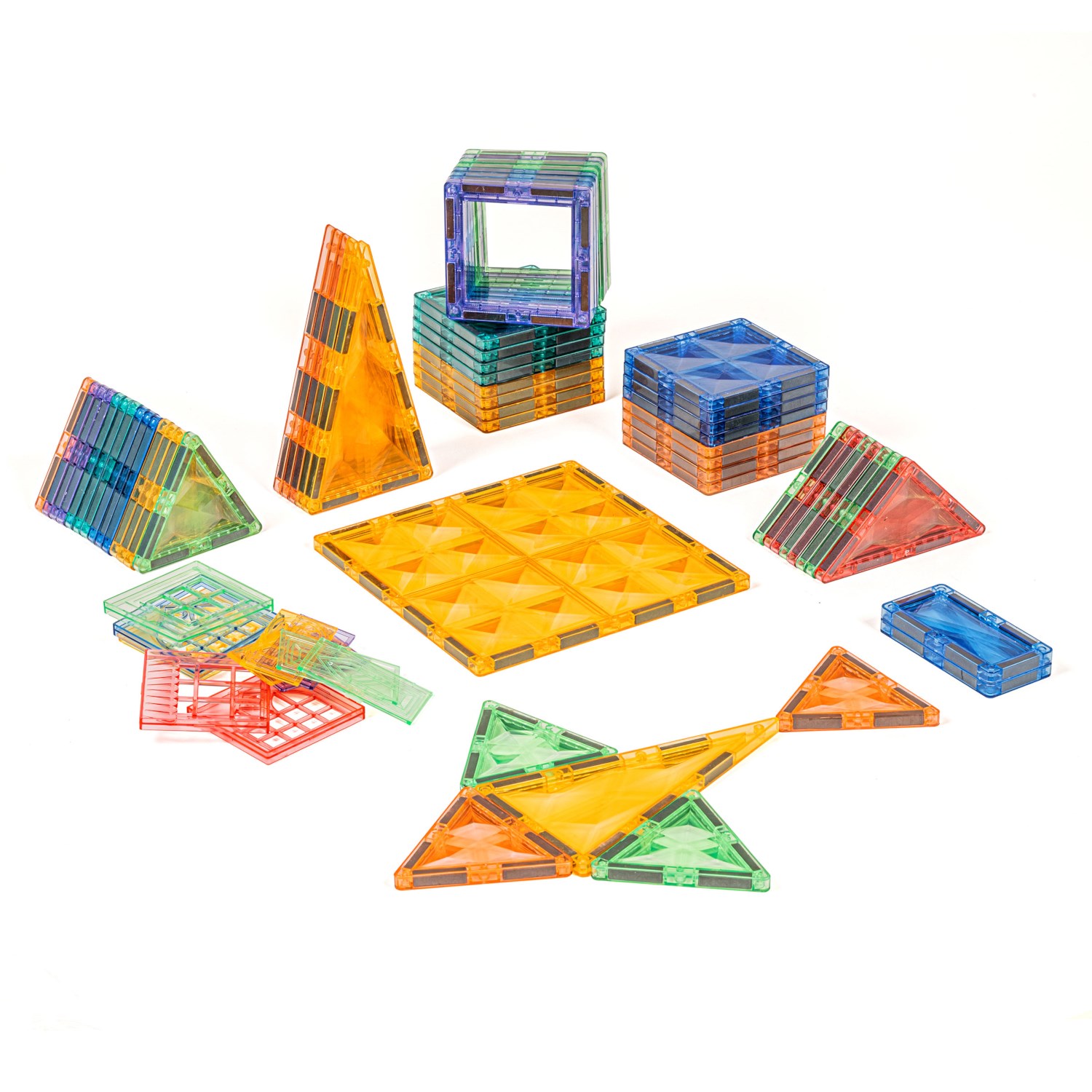 MagGenius Magnetic Building Blocks Pastel, 70 Teile
