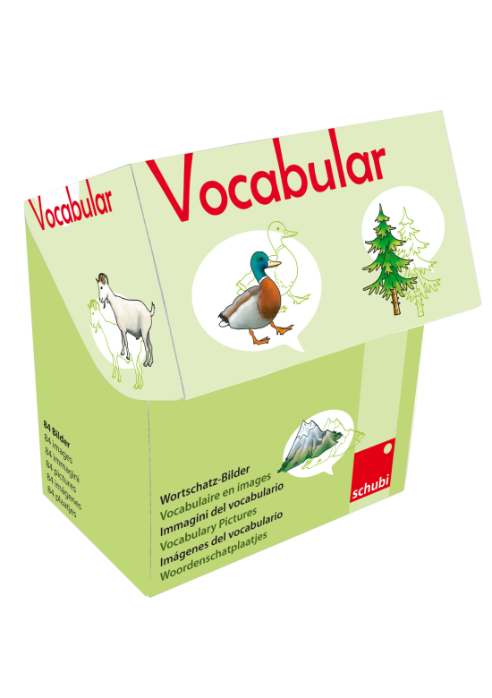 Vocabular Wortschatz-Bilder - Tiere, Pflanzen, Natur, 3-99 Jahre